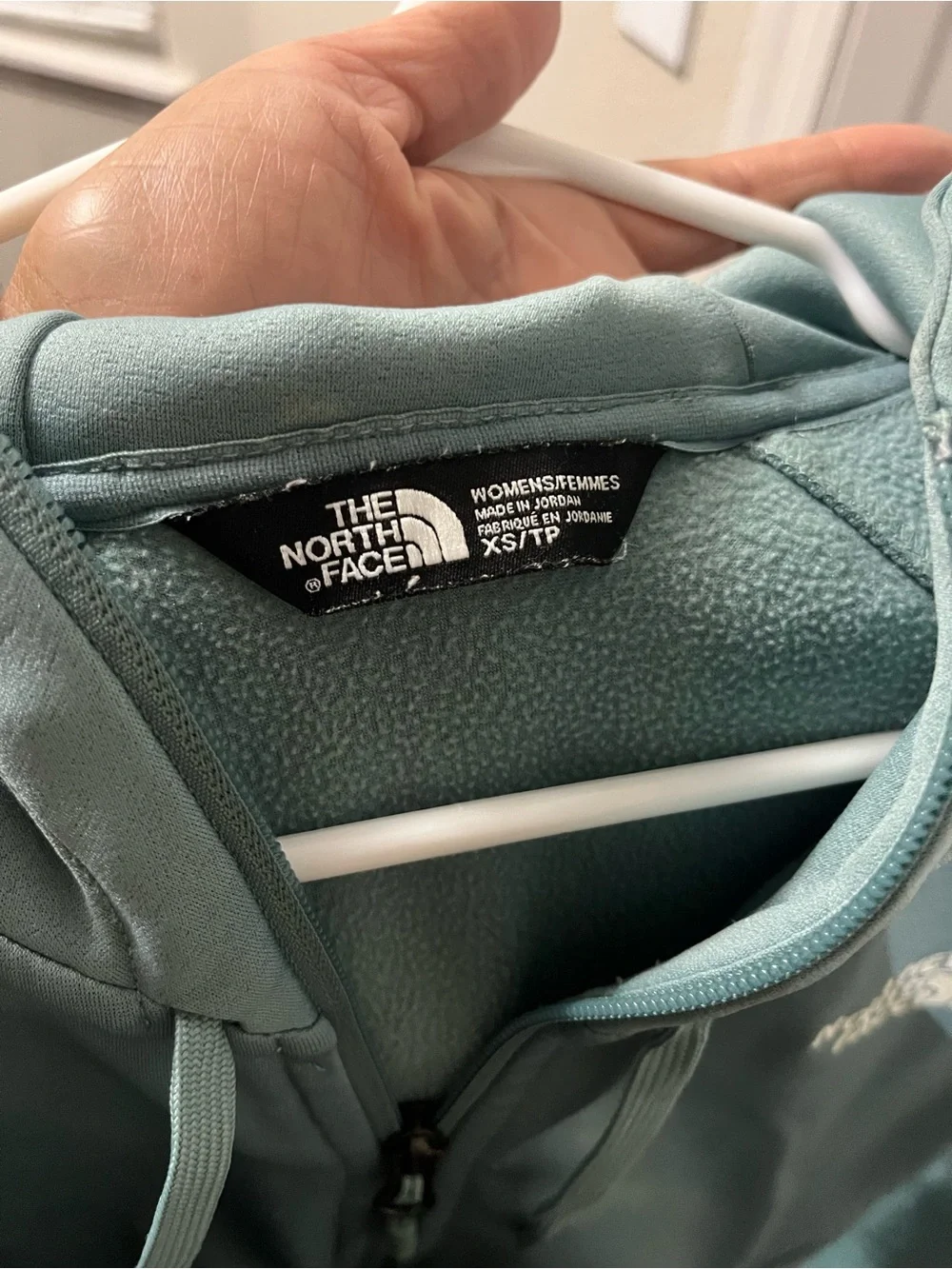 The North Face Women's Hooded Utility Jacket in Sage Green